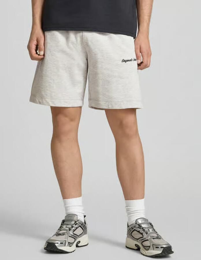 Jack & jones Sweatshorts met labelstitching model 'KARL' - Foto 2