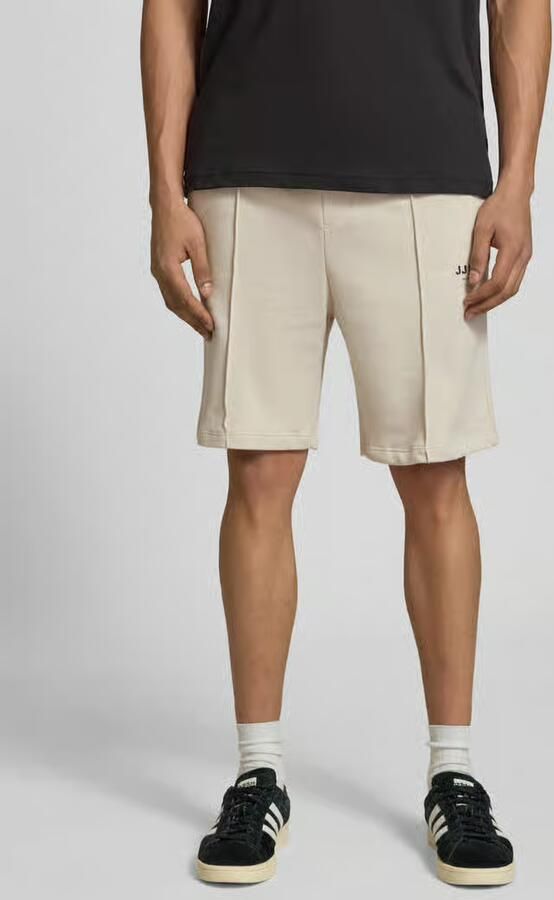 JACK & JONES PANTS STUDIO JPSTKANE relaxed sweatshort beige - Foto 3