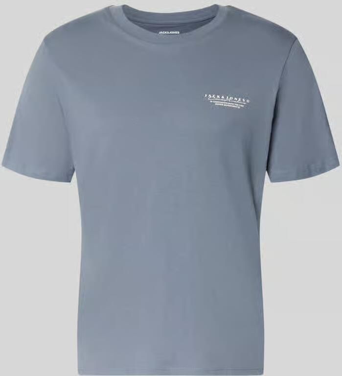 Jack & jones T-shirt met labelprint en ronde hals - Foto 2