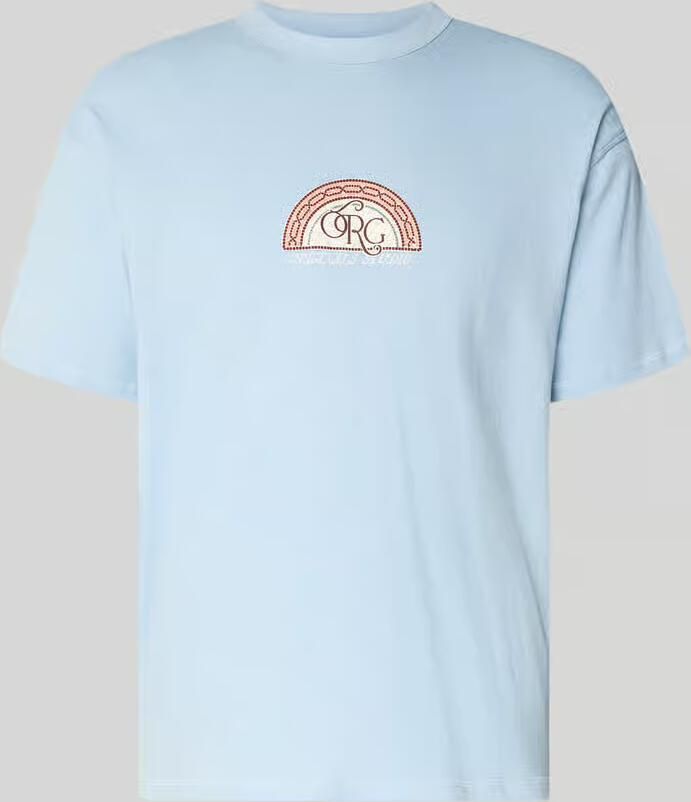 JACK & JONES ORIGINALS relaxed T-shirt lichtblauw - Foto 5