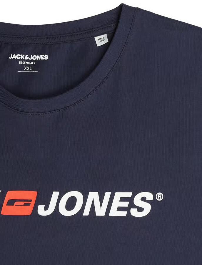 Jack & jones T-shirt met labelprint model 'CORP'