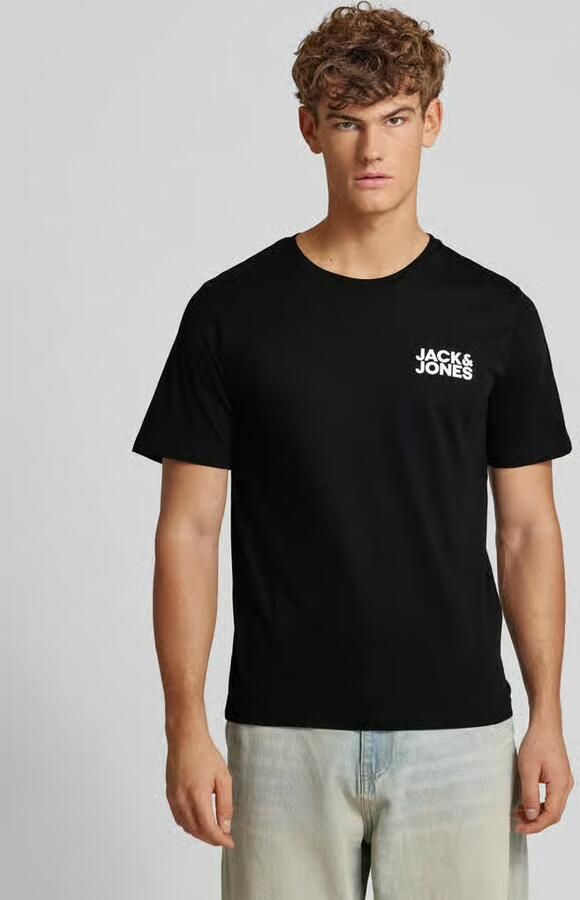 Jack & Jones Shirt met ronde hals JJECORP met logo-print en klassieke ronde hals - Foto 10