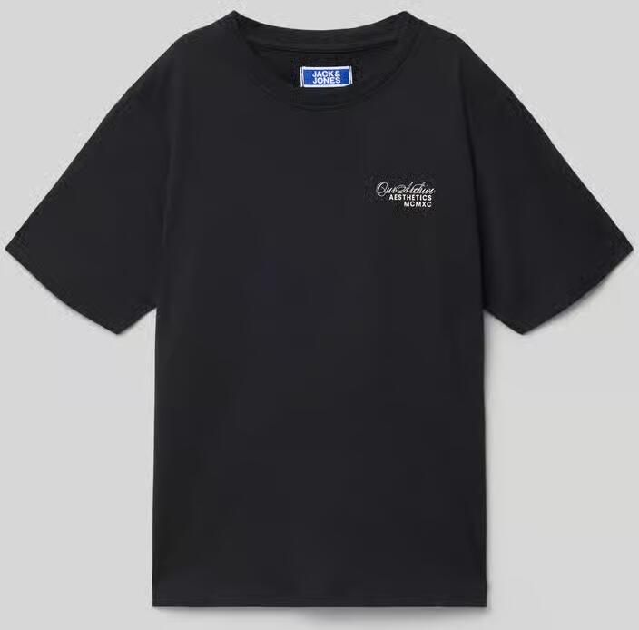 Jack & jones T-shirt met labelprint Model 'ROAR' - Foto 4