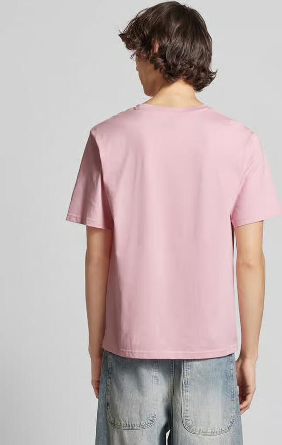 Jack & Jones Shirt met ronde hals JJESTAR met pigmentprint en katoengevoel