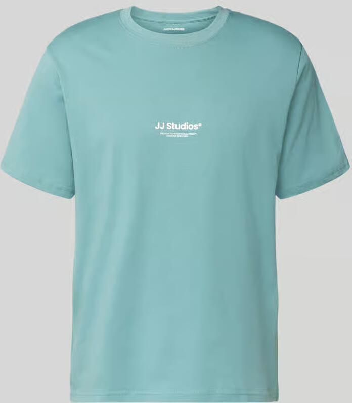 JACK & JONES ESSENTIALS relaxed T-shirt turquoise - Foto 5