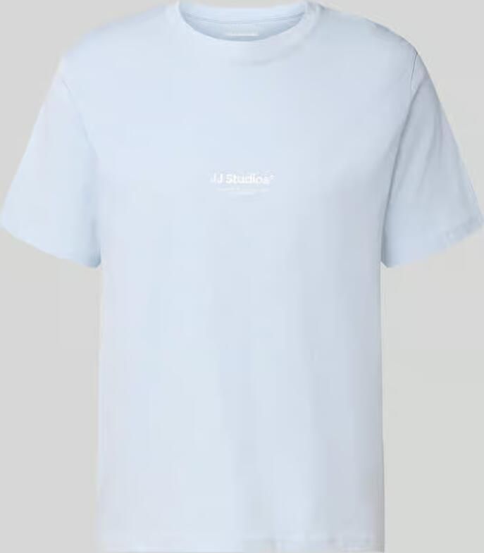 JACK & JONES ESSENTIALS relaxed T-shirt lichtblauw - Foto 5