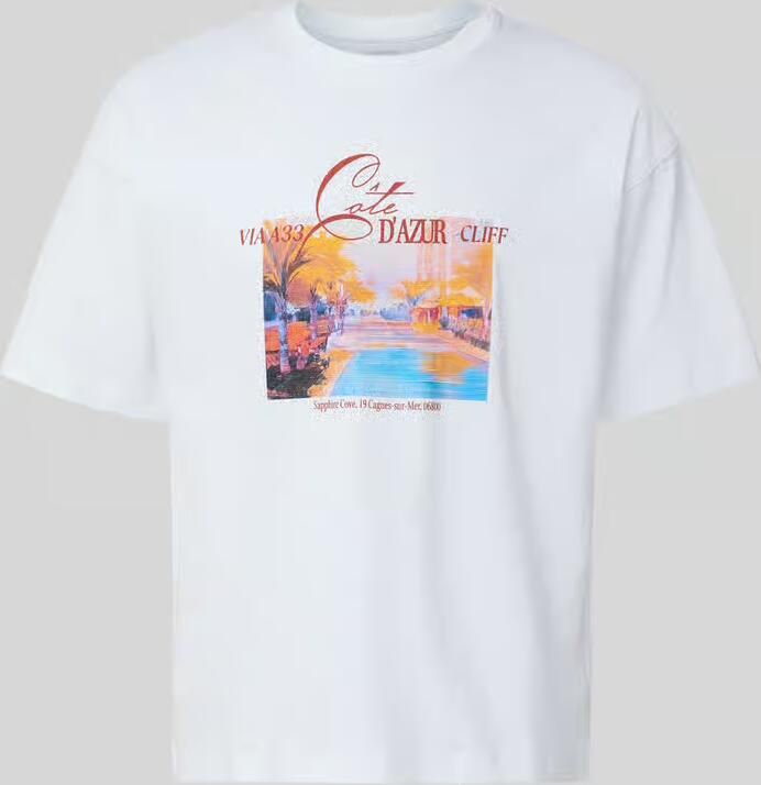 Jack & jones T-shirt met motiefprint model 'SANREMO'