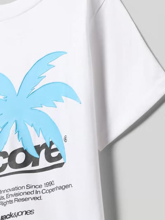 Jack & jones T-shirt met motiefprint op de achterkant - Foto 4