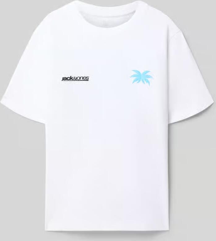 Jack & jones T-shirt met motiefprint op de achterkant - Foto 5