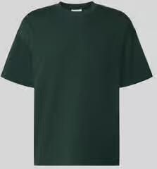 JACK & JONES ESSENTIALS oversized T-shirt donkergroen - Foto 4