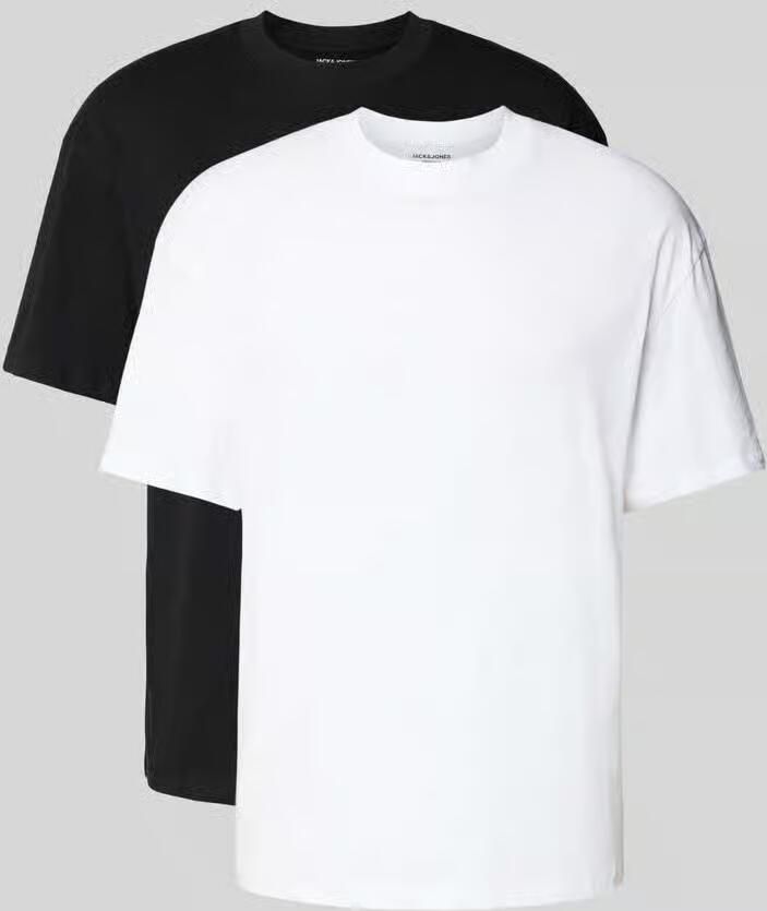 Jack & Jones Shirt met ronde hals JJEBRADLEY TEE SS O-NECK 2PK MP NOOS (2-delig) - Foto 9