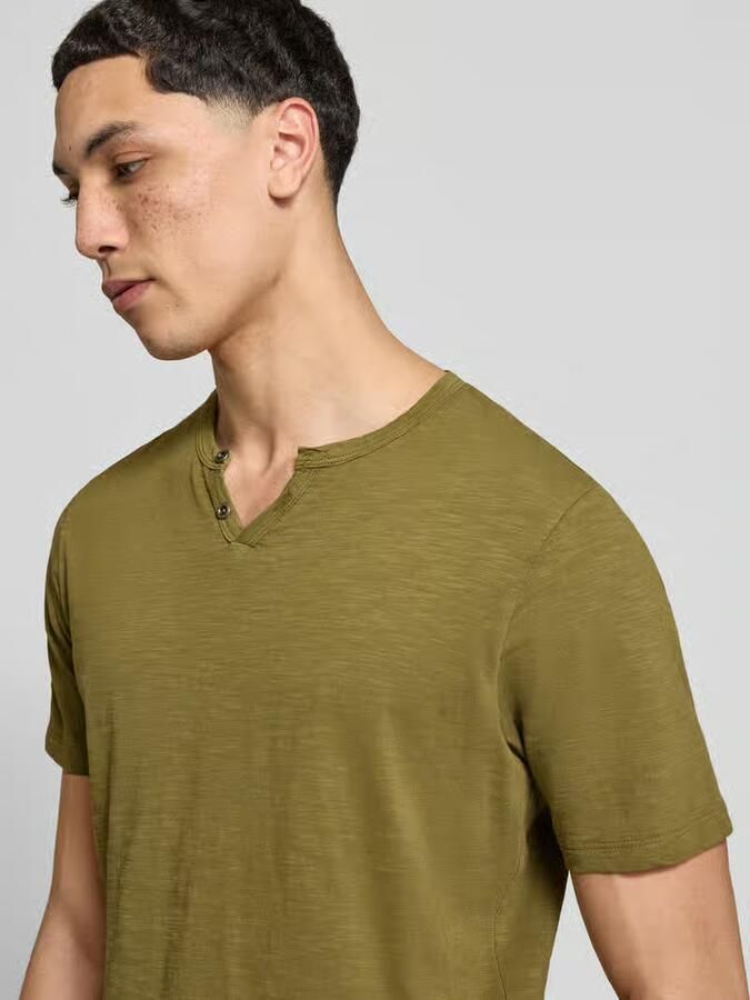 Jack & jones T-shirt van katoen Model 'SPLIT' - Foto 5