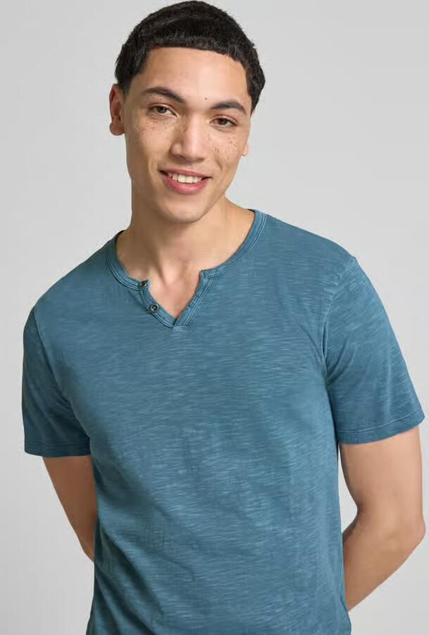 JACK & JONES ESSENTIALS regular T-shirt blauw - Foto 4