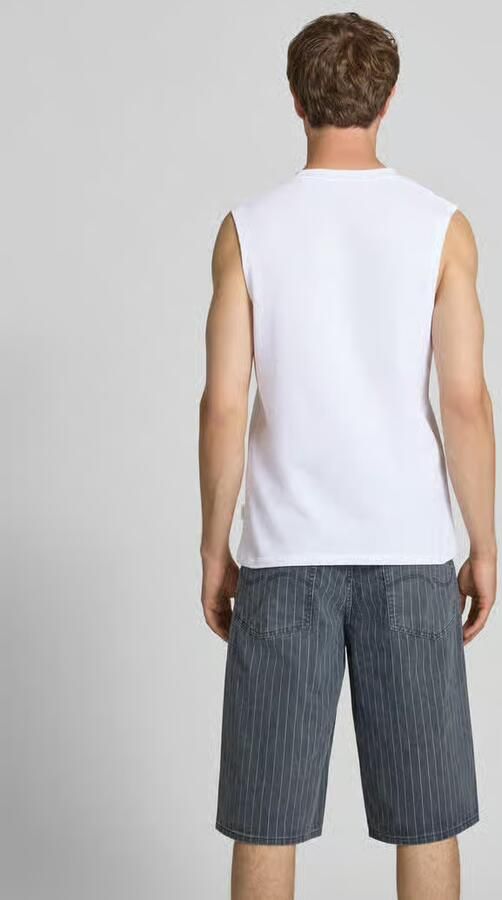 Jack & jones Tanktop met structuurpatroon en ronde hals - Foto 3