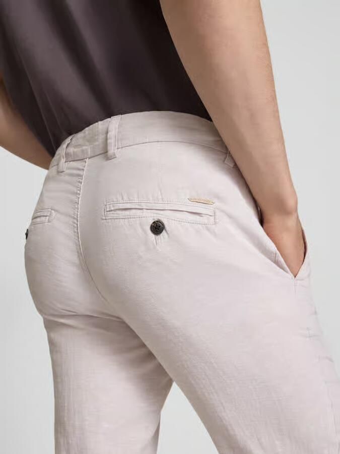 Jack & jones Tapered fit chino met ceintuurlussen model 'SUMMER' - Foto 9