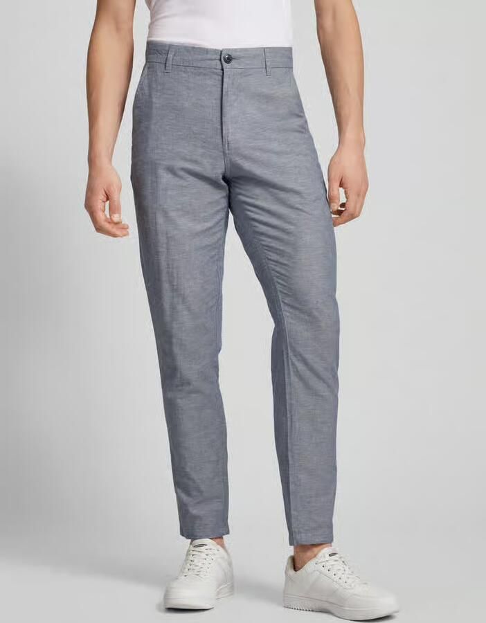 Jack & jones Tapered fit chino met ceintuurlussen model 'SUMMER' - Foto 4