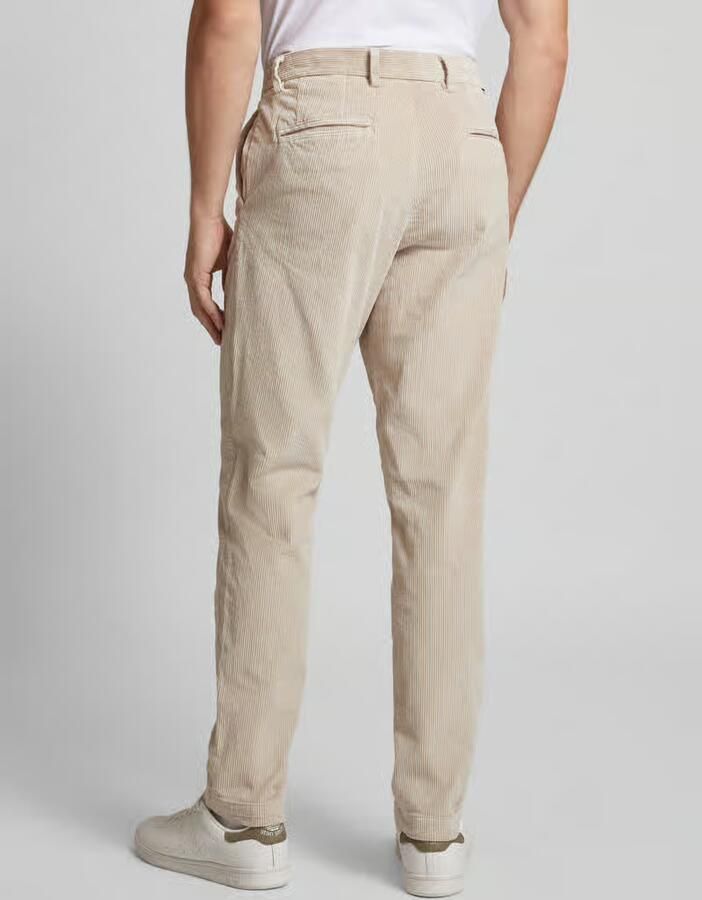 Jack & jones Tapered fit corduroy broek met steekzakken model 'CORDUROY' - Foto 7
