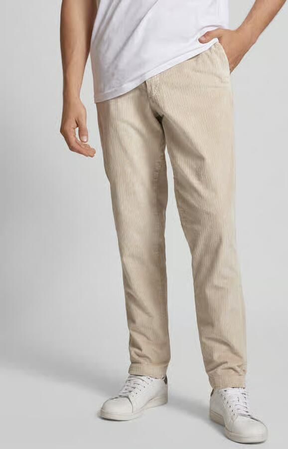 Jack & jones Tapered fit corduroy broek met steekzakken model 'CORDUROY' - Foto 9