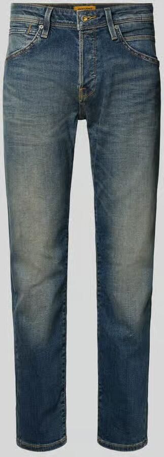 Jack & jones Tapered fit jeans in used-look model 'MIKE' - Foto 5