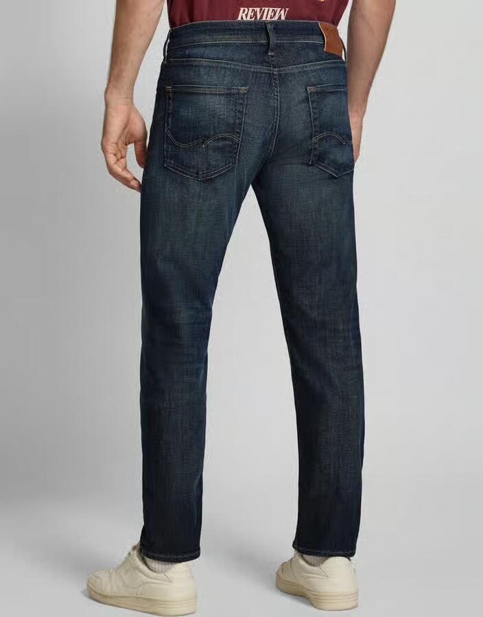 Jack & jones Tapered fit jeans met steekzakken model 'MIKE'