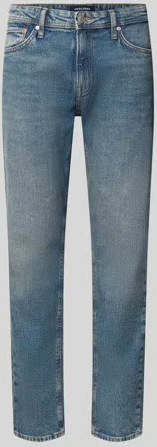 Jack & jones tapered fit jeans met steekzakken model 'MIKE'