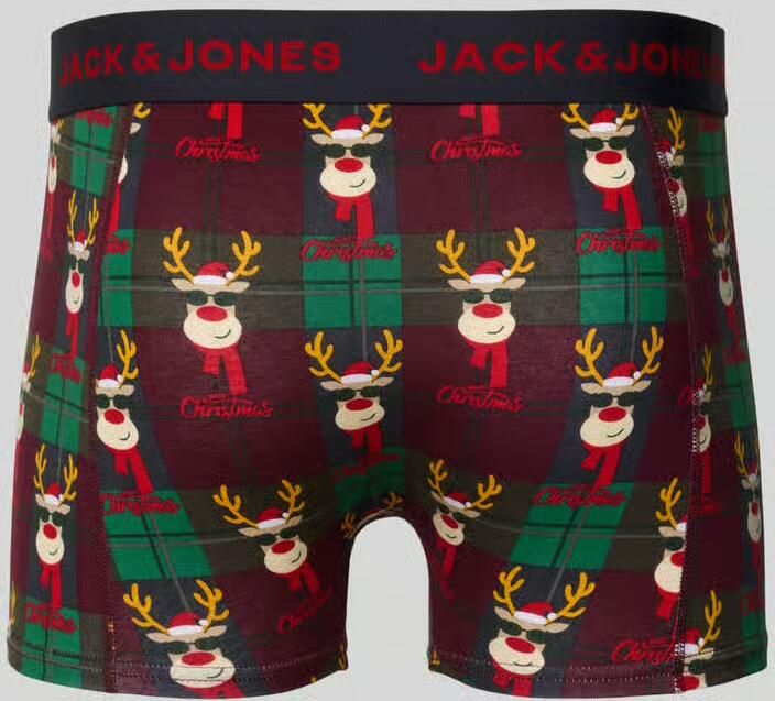 Jack & jones Trunks met elastische band in set van 3 met cadeaubox - Foto 2