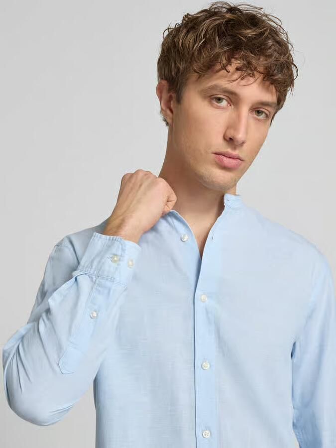 Jack & jones Vrijetijdshemd met linnengehalte model 'BREEZE'