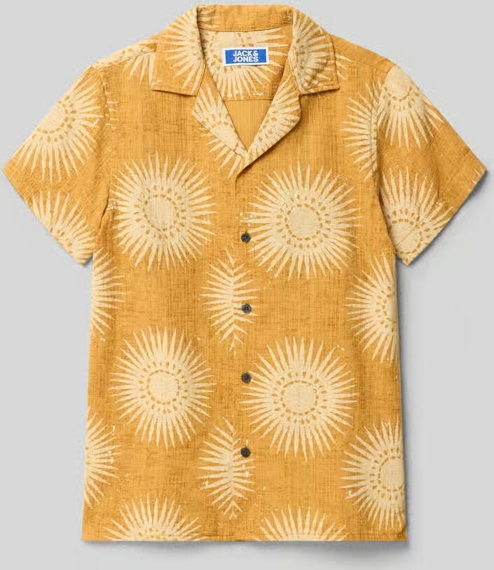 Jack & jones Vrijetijdsoverhemd in all-over look model 'BILBAO' - Foto 2