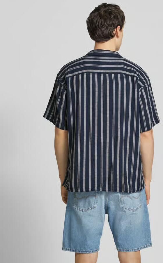 Jack & Jones Overhemd met korte mouwen JJEENZO STRIPE RESORT SHIRT SS SN - Foto 8