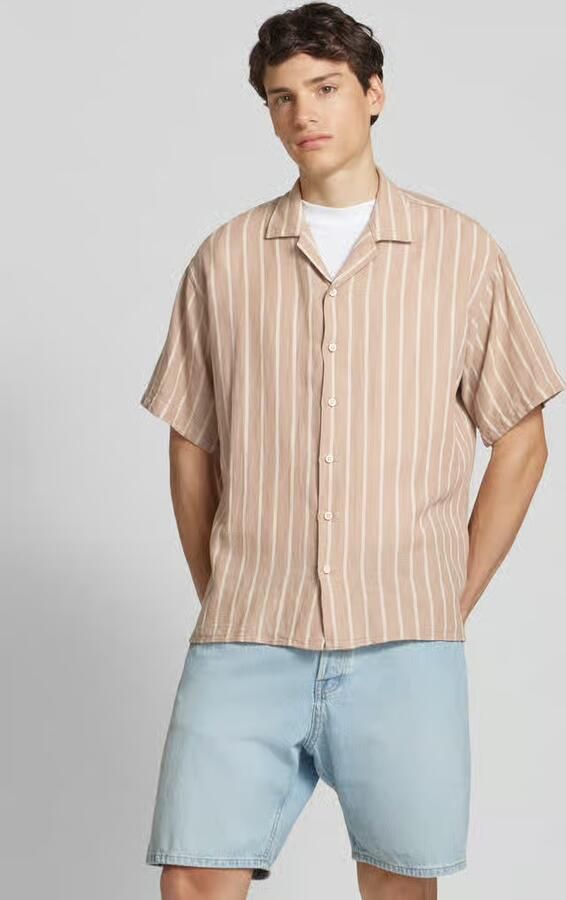 Jack & Jones Overhemd met korte mouwen JJEENZO STRIPE RESORT SHIRT SS SN - Foto 2