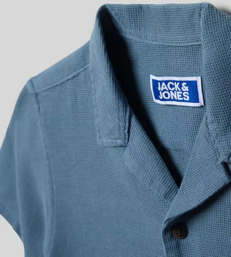 Jack & jones vrijetijdsoverhemd met structuurpatroon model 'GLOBAL'