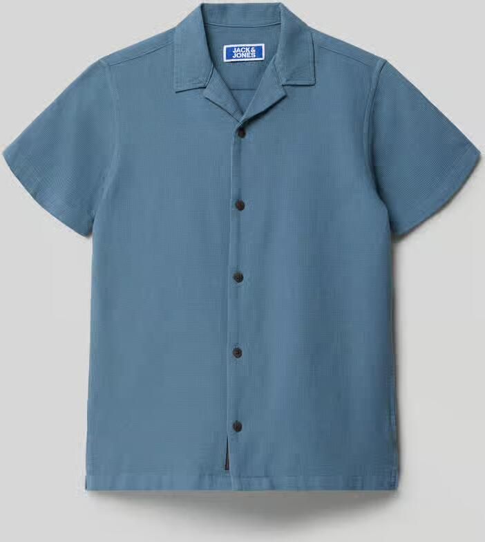 Jack & jones vrijetijdsoverhemd met structuurpatroon model 'GLOBAL' - Foto 2