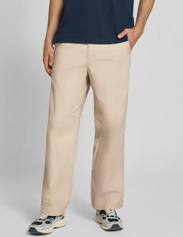 Jack & jones wide fit broek van puur katoen model 'Bill' - Foto 4