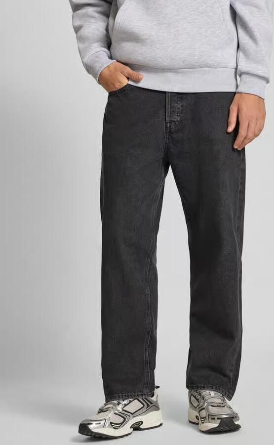 JACK & JONES JEANS INTELLIGENCE JJIALEX baggy fit jeans black denim - Foto 5