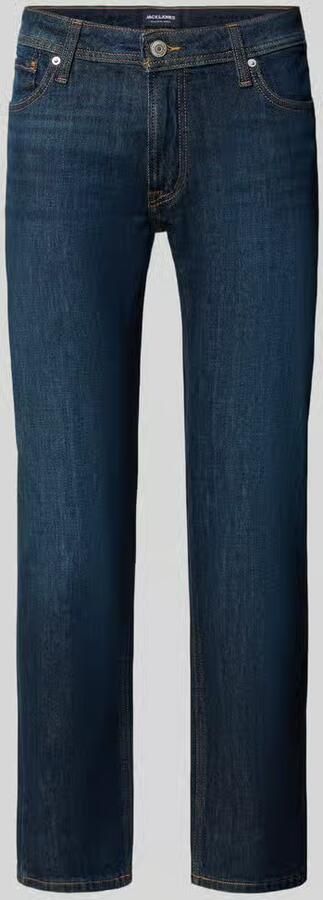JACK & JONES JEANS INTELLIGENCE JJICLARK JJORIGINAL regular fit jeans blauw - Foto 4