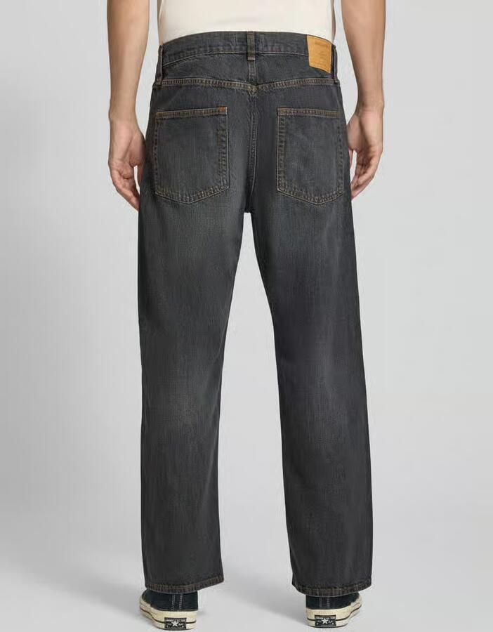 Jack & jones wide fit jeans van puur katoen model 'Ted'