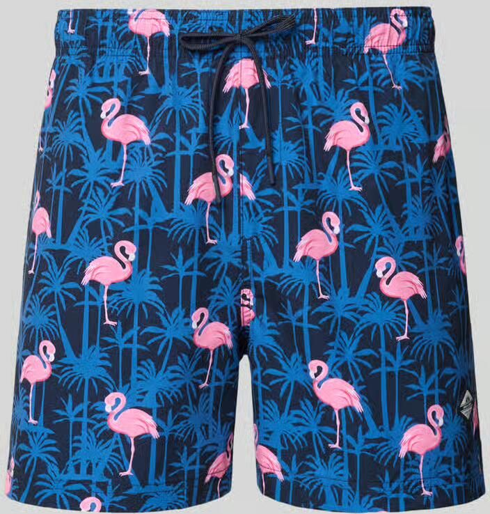 Jack & jones Zwembroek in all-over look model 'MAUI VIBES NOVELTY' - Foto 4