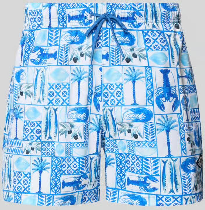 Jack & jones Zwembroek in all-over look model 'MAUI VIBES NOVELTY' - Foto 2