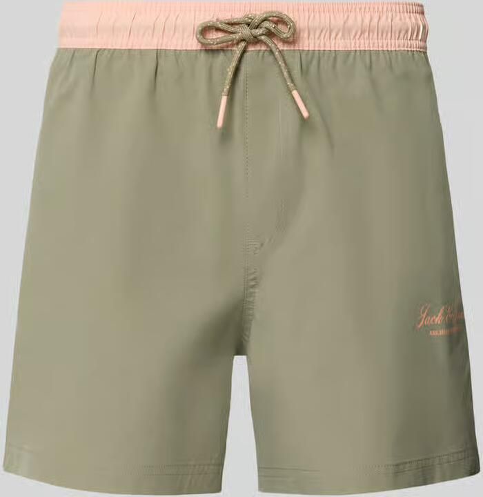 Jack & jones Zwembroek met achterzak model 'MAUI' - Foto 2