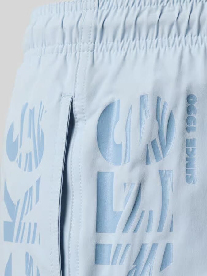 JACK & JONES PANTS STUDIO zwemshort JPSTMAUI WAVE met logo lichtblauw - Foto 3