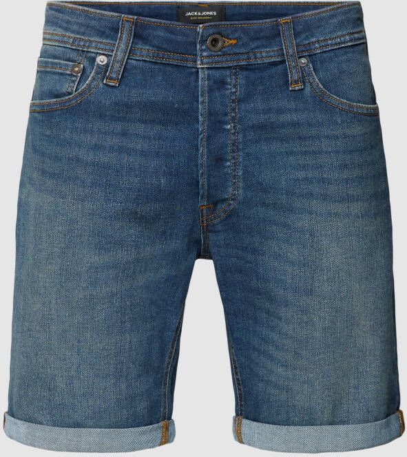 Jack & jones Korte jeans in 5-pocketmodel model 'RICK ORIGINAL SHORTS'