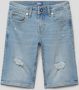 Jack & jones Korte jeans in destroyed-look model 'RICK' - Thumbnail 1