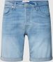 Jack & jones Korte jeans met vaste omslag aan de pijpen model 'Rick' - Thumbnail 3