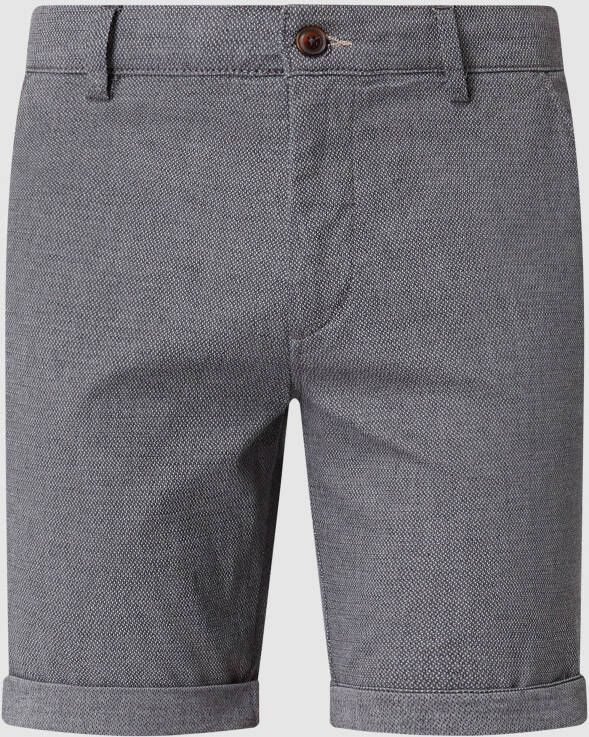 jack & jones Korte regular fit broek met stretch model 'Fury'