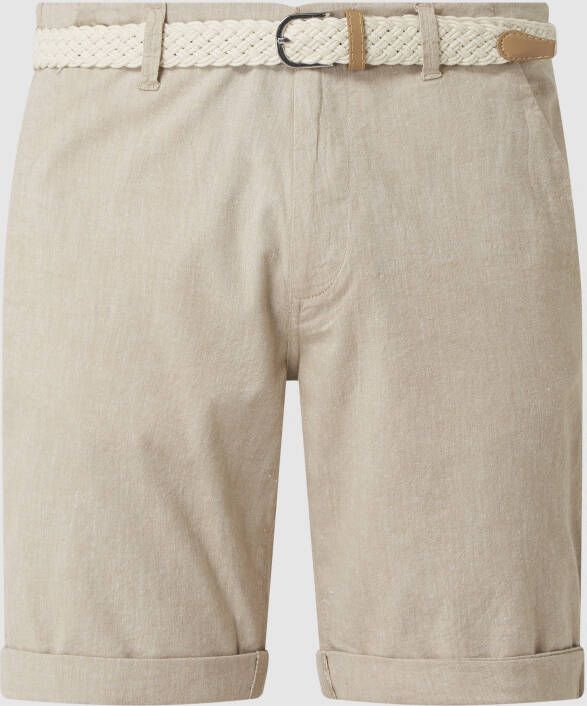 Jack & jones Korte regular fit chino met stretch model 'Dave'