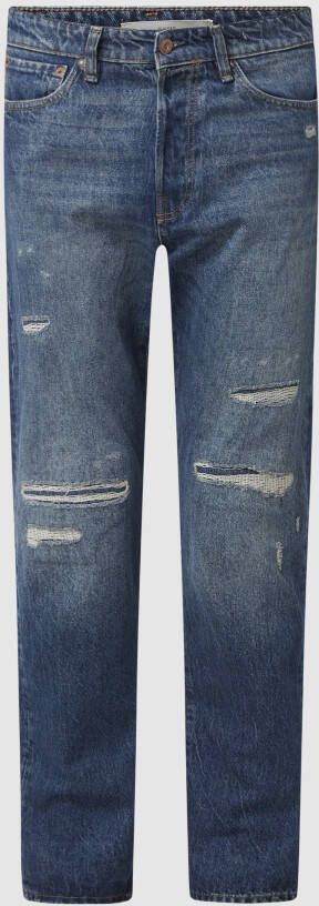 Jack & jones Loose fit high rise jeans van katoen model 'Chris'