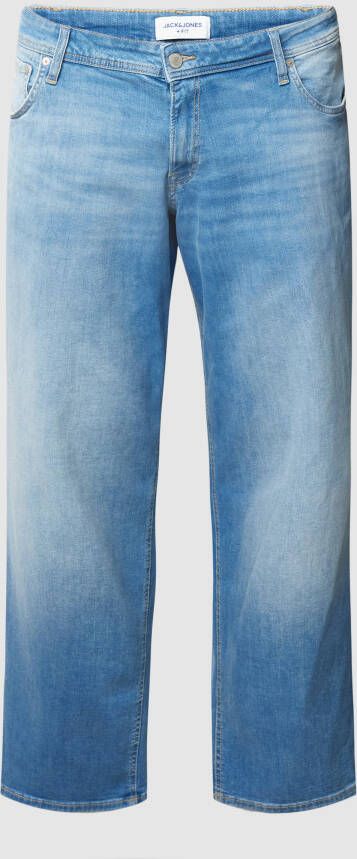 Jack & Jones Plus Jeans met labelpatch model 'MIKE'