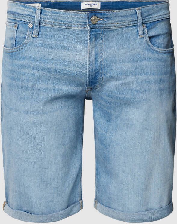 Jack & Jones Plus Korte PLUS SIZE jeans in 5-pocketmodel model 'RICK'