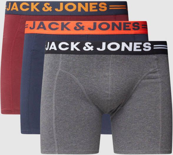 Jack & Jones Plus SIZE boxershort in een set van 3 stuks model 'JACLICHFIELD'