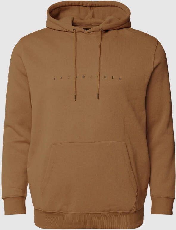 Jack & Jones Plus SIZE hoodie met capuchon model 'STAR'